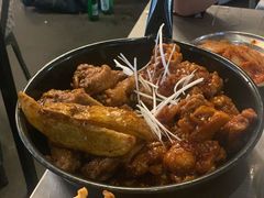 韩式炸鸡-MI WU FACTORY米屋美食工厂餐厅(绿地店)