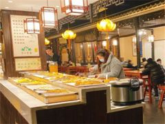 自助取餐区-清心素食自助餐厅(夫子庙店)