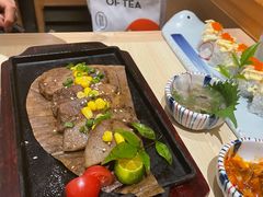 厚切牛舌-柏鮨寿司.刺身.定食(米山町地中海店)
