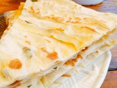 葱油饼-闯关东东北农家菜(崂山石老人店)