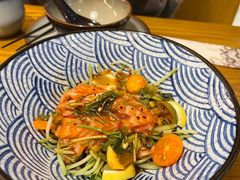 捞汁三文鱼面-小森师傅(宝安大仟里店)
