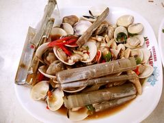 辣炒贝壳-班赞海鲜市场