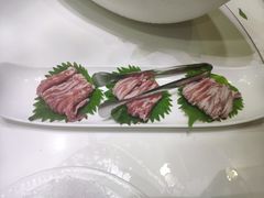 手切羊腹肉-一品鲜海鲜火锅(海信广场店)