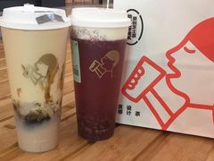 热芋泥波波鲜奶-喜茶(无锡荟聚中心店)