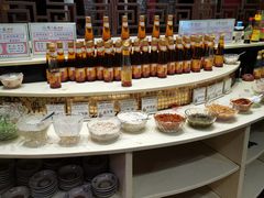 自助调料区-郝富贵火锅