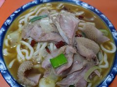 香辣金钱肚面-陕西特色牛肉面