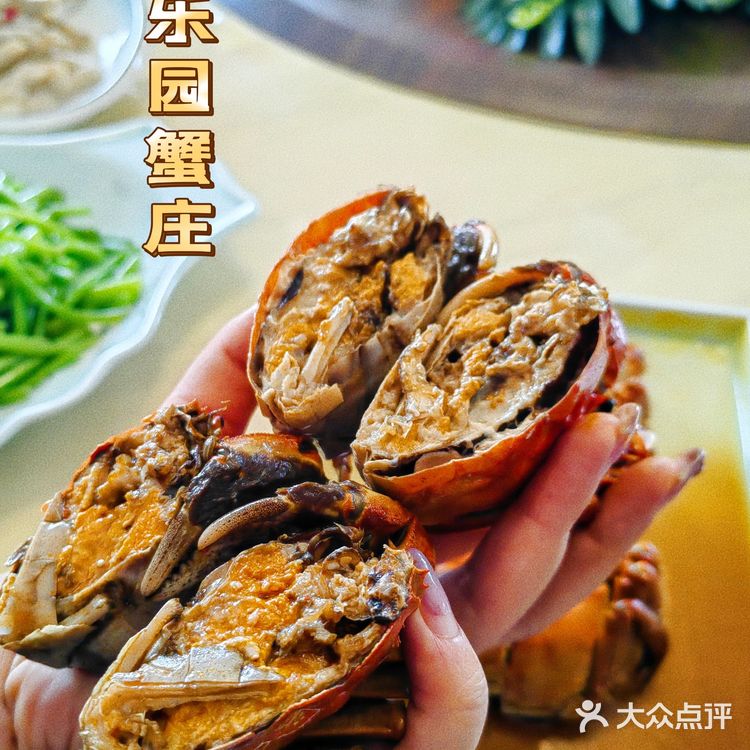 来巴城乡乐园蟹庄吃正宗大闸蟹🦀是秋天的味道呀!