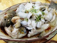 起片蒸鲈鱼-江记餐厅(罗冲围店)