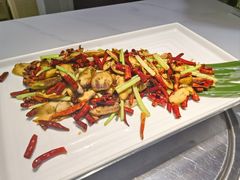 网红炒见手青-花菇朵 ll 野生菌锅·精品滇菜(后沙峪店)