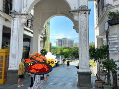 -海口骑楼小吃街