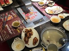-大漠风烤肉火锅自助餐厅(鹰展店)