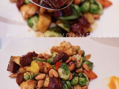 杏香鳕鱼牛肋粒-天瑞轩·粤菜餐厅