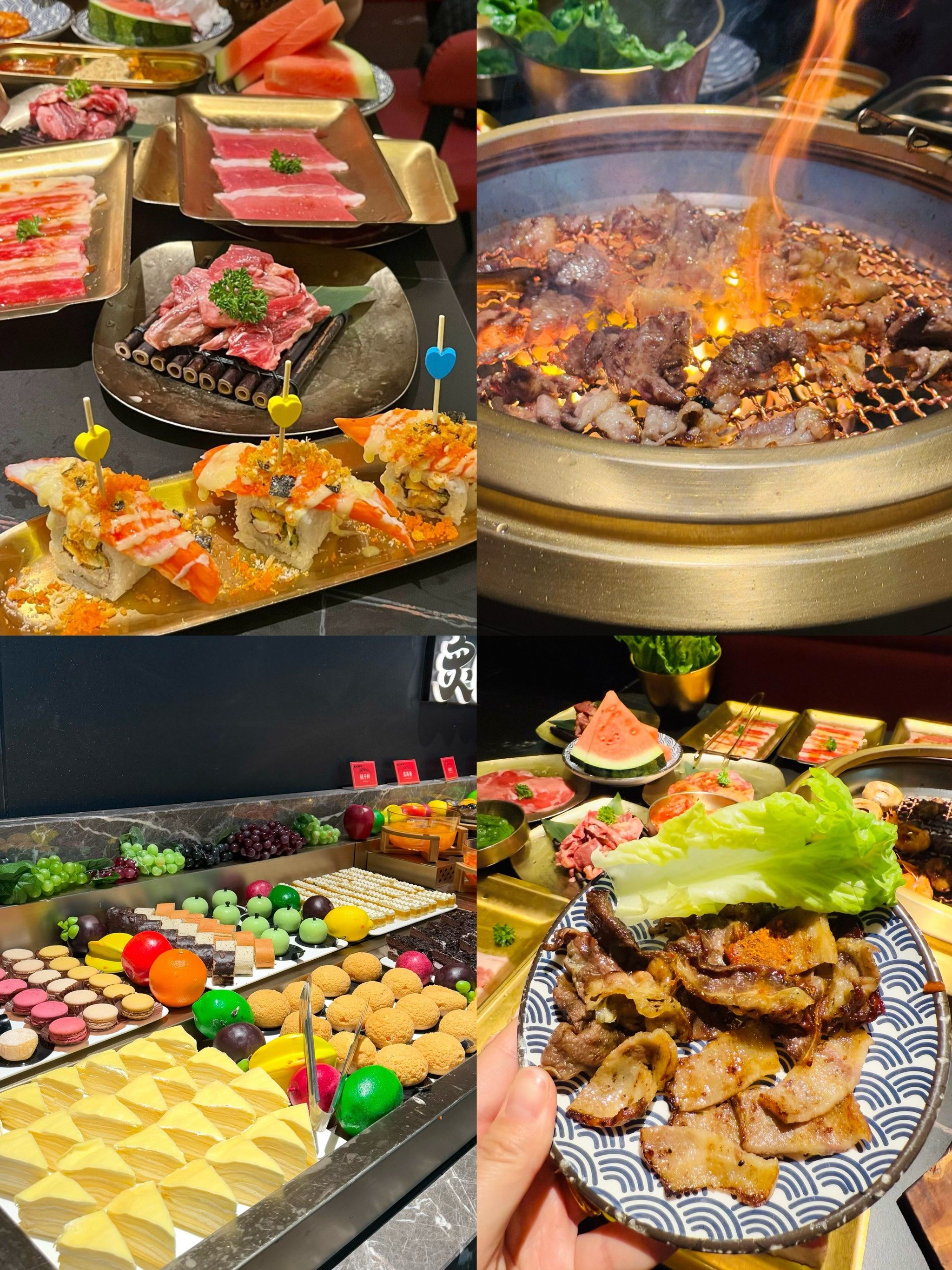 万达自助烤肉:舌尖上的缤纷盛宴