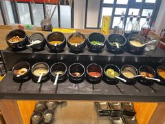 自助调料区-贰重天冰煮羊自助火锅(东坝店)