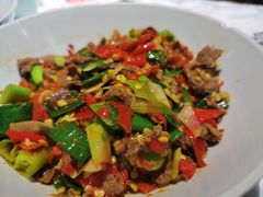 泡辣椒炒牛肉-壹盏灯(惠农店)
