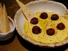 咖喱胡姆斯配鹰嘴豆丸子-BOCATA 西班牙餐厅(三里屯店)