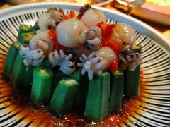 秋葵墨鱼仔-幸福里时光餐吧