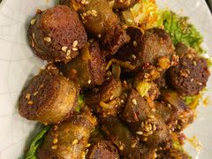 干煸羊肠-清真·益鑫羊肉手抓馆(花园北街店)