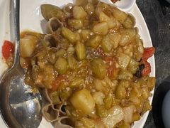 酸菜茄条扒莜面-紫泥369粗粮季(鼓楼店)