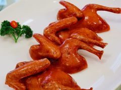 玻璃脆皮乳鸽-利苑酒家(金宝店)