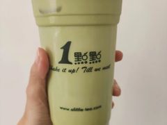 抹茶拿铁-1点点(南塘金茂府店)