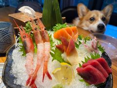 生鱼五种拼盘-森味薪火烧•烧鸟居酒屋•日本料理(望京店)