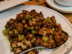 酱爆桃仁鸡丁-四季民福烤鸭店(前门廊房二条店)