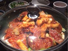 鲶鱼锅-猪啊牛呀羊啊铜盘烤肉(正大广场店)