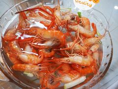 精选超大的太湖河虾-呼吸森林·生态农庄农家乐私房菜