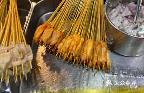 Chicken and Duck Skewers