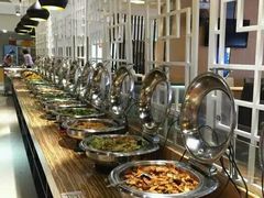 自助取餐区-感恩心素食馆(百世广场店)