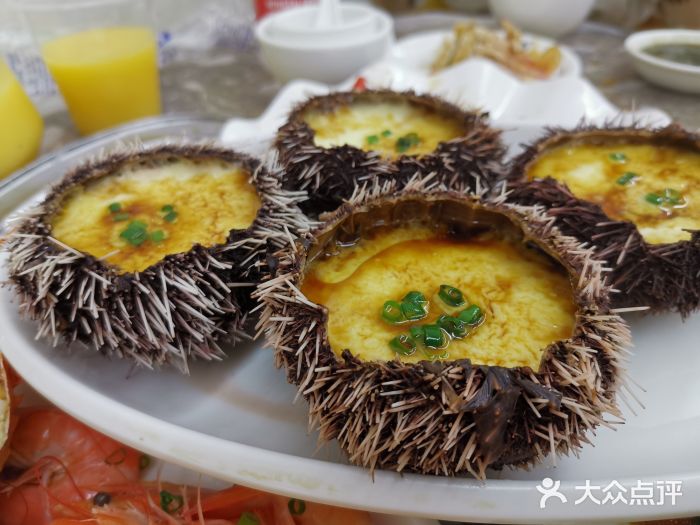 忆海南海鲜(椰风巷第一市场店)海胆蒸蛋图片