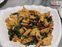 菠菜面筋-喀什骑仕大观园