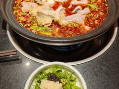 木姜子油锅底-小饕荟雅安贡椒鱼鲜馆(广福桥店)