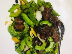 紫苏苦瓜牛肉-有璟阁港式餐厅(国贸商城店)