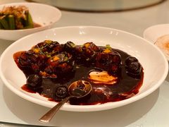 海胆酱黑蒜烧江鳗-Yan Ting 宴庭中餐厅(上海静安瑞吉酒店)