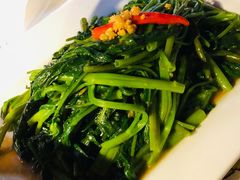 秘制虾酱炒空心菜-帕蓝·暹罗料理(曲阳店)