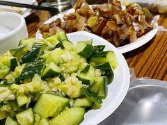 -老红桥炸灌肠牛肚锅烧烤(定福庄店)