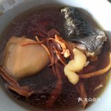 虫草花烧甲鱼汤滋补