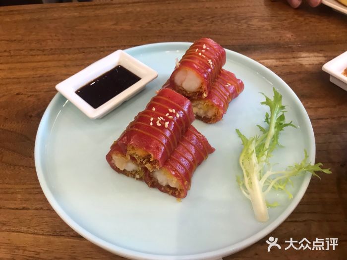 十二悦厨·茶餐厅(比斯特上海购物村店)金沙鲜虾红米肠图片