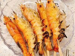 盐烤罗氏虾-白仁仔· 活烤海鲜 宵夜(豫园店)