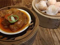 虾饺&nbsp;金钱肚-颐和•海鲜砂锅粥•啫啫煲(奥林匹克广场店)