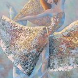 用刮刀作画，这位是高手！[礼花][礼花][礼花]