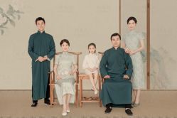 -时光纪亲子全家福照相馆(静安店母女写真父母纪念照)