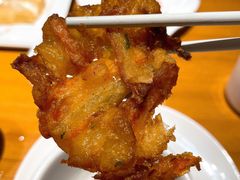 蔬菜鲜虾饼-壹只卤鹅 · 潮汕菜(京基百纳店)