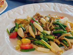 藕心瓜苗爆鲍鱼-鹭江宾馆·观海餐厅