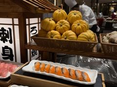 -广州万富希尔顿酒店-感趣自助餐厅·生蚝海鲜刺身