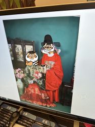 -后宫·古装汉服京剧儿童亲子全家福摄影