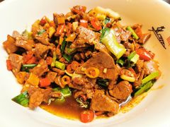 五花肉炒猪肝-湘约爨厨(太白立交店)