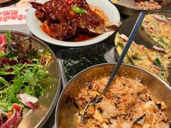 -草家酱蟹炭火烤肉店(珲春南路一店)